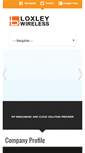 Mobile Screenshot of loxleybroadband.com