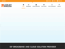 Tablet Screenshot of loxleybroadband.com